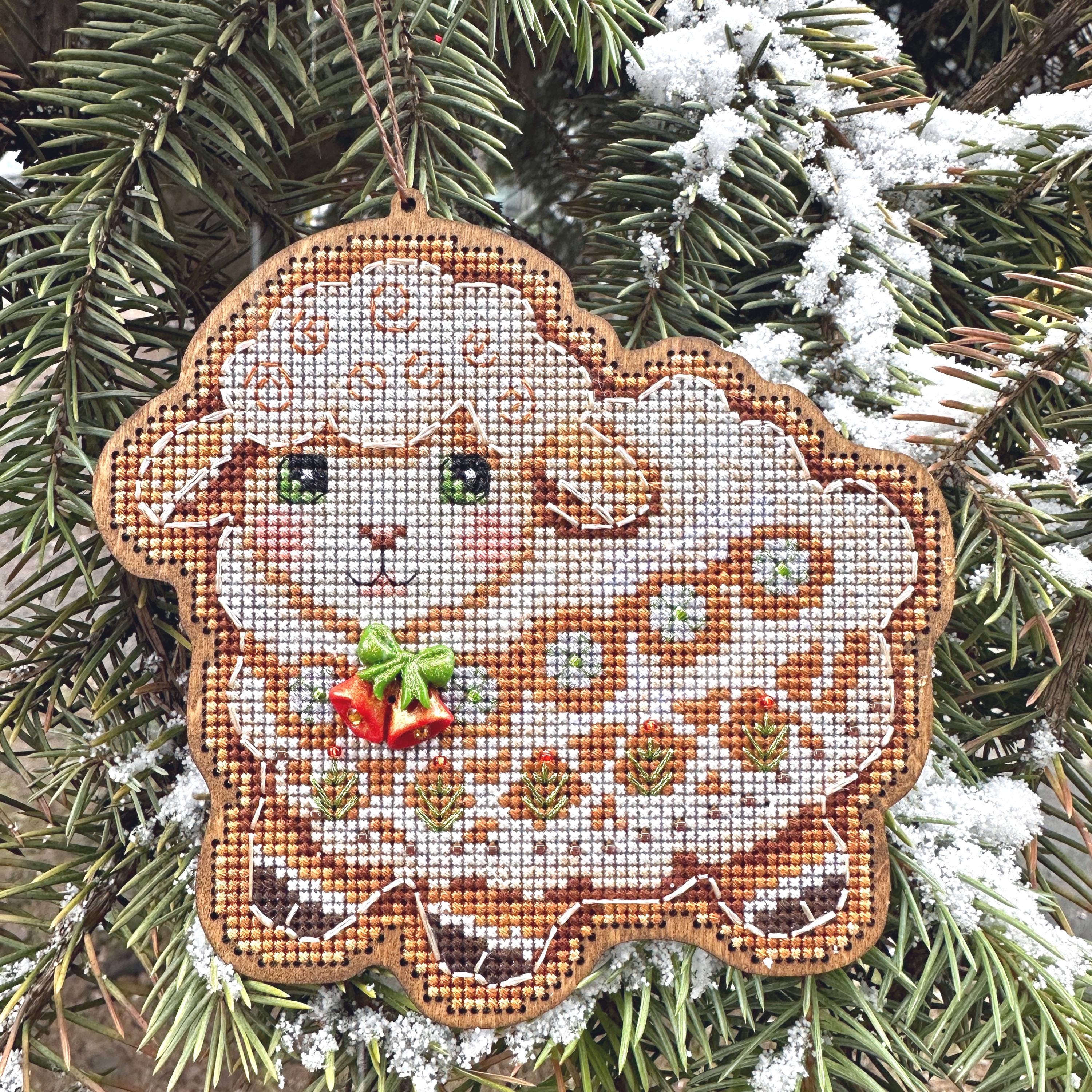 布リース　オーダー作品　もっち様 LACraftsXstitch - Etsy 日本