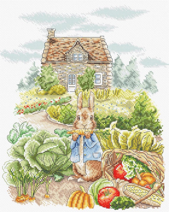Counted Cross Stitch Kit Summer Harvest / Récolte d'été, LETISTITCH, L8088