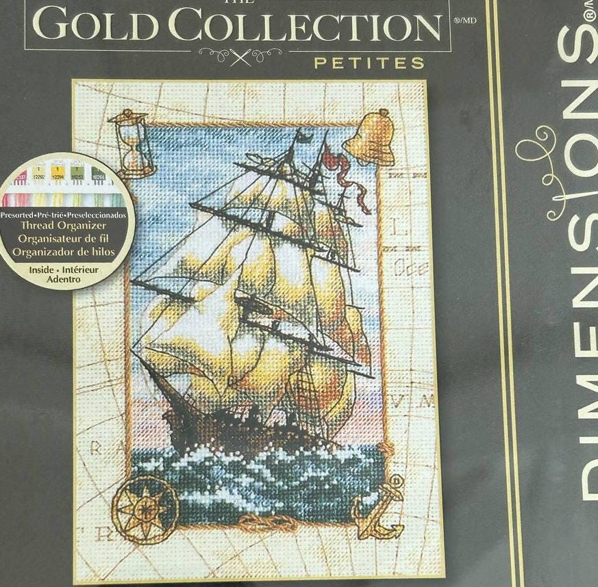 Dimensions Gold Collection Petites Counted Cross Stitch Voyage at