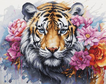 Kreuzstichpackung Luca-S - Wildtiere Der Raubtiere, BU5033