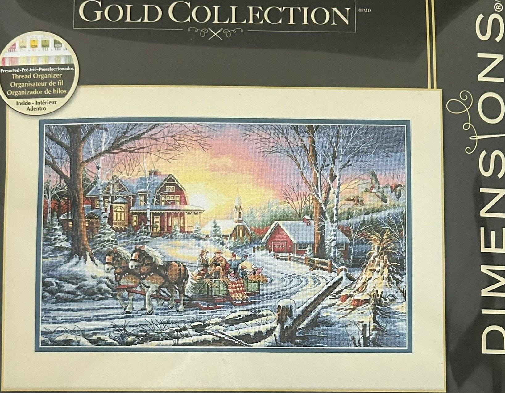 Dimensions Gold Collection Counted Cross Stitch Kit, Pleasures of