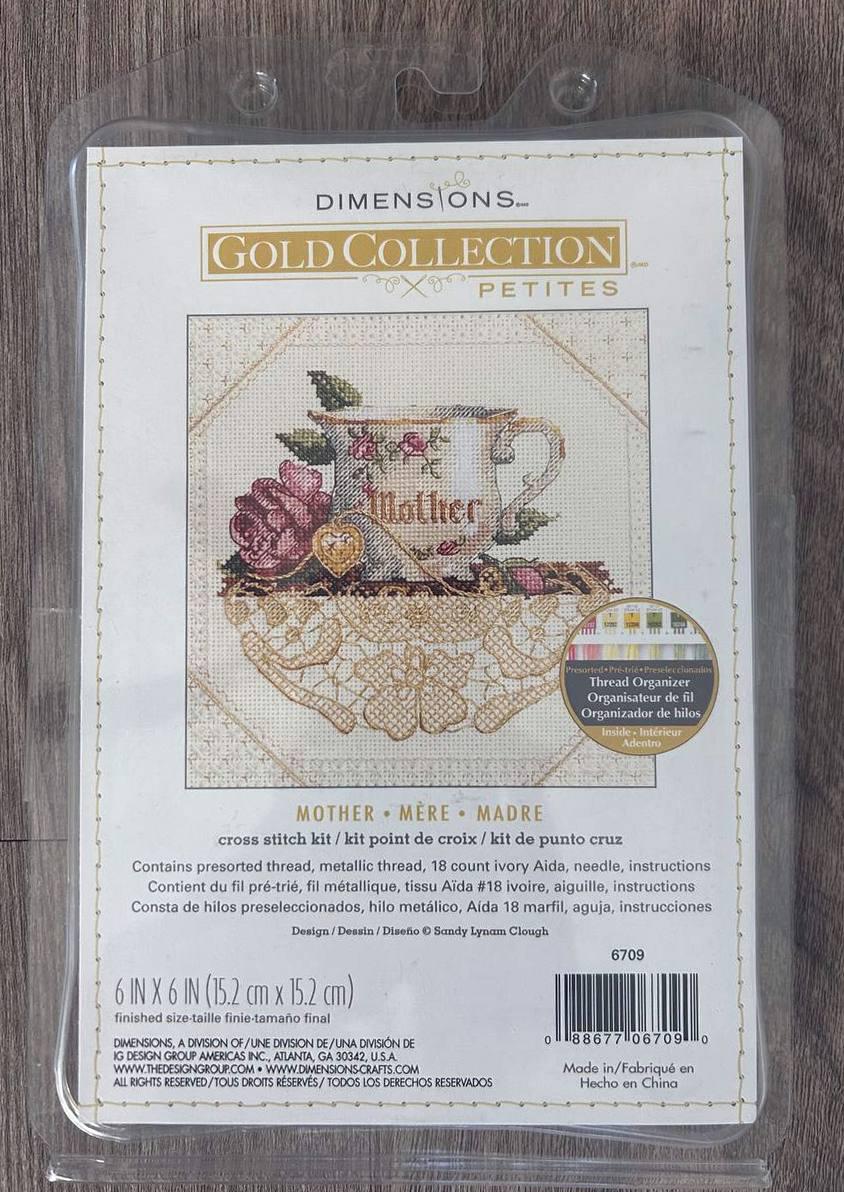 Dimensions Gold Collection Petites Counted Cross Stitch Mother 18