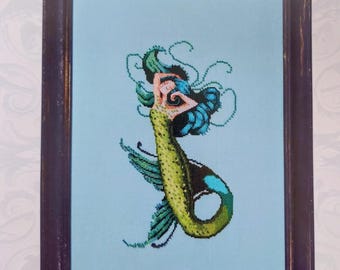 Antarctic Ocean Mermaid by Nora Corbett - Counted Cross Stitch