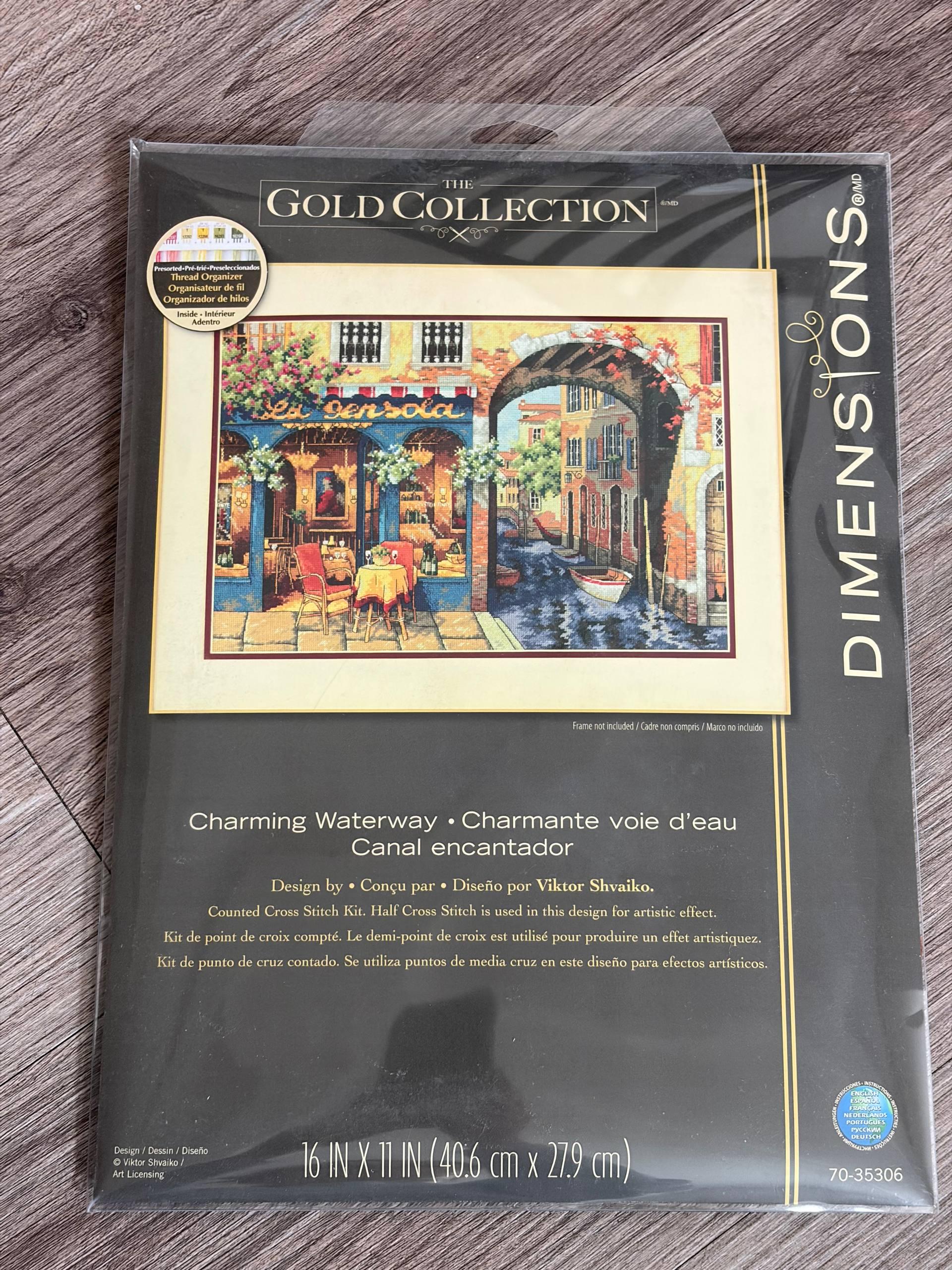 Dimensions Gold Collection Counted Cross Stitch Kit Charming