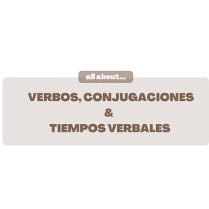 Learn SPANISH: Verbs - Past tense