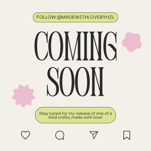 COMING SOON