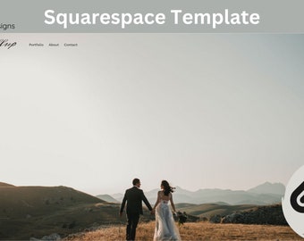 Mall för fotografihemsida - Minimalistisk webbdesign - Fotografhemsida - Squarespace - Bröllopsfotograf - Webbdesign - 3AMWebDesign