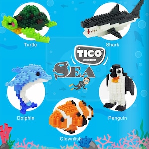 Mini Bricks Bausteine Sea Serie 1 Blind Box