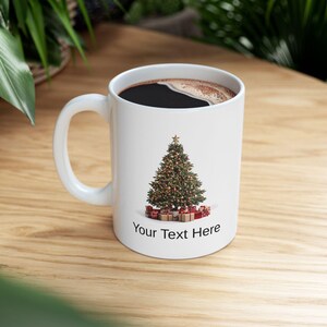 Personalized Christmas Tree Mug | Custom Item image 4