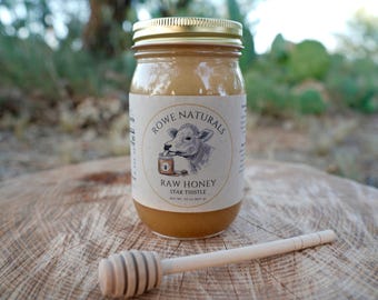 Raw Star Thistle Honey- 22 oz. jar