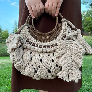 Macrame Bag Etsy