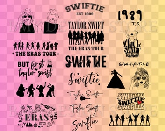 Swiftie, Taylor Swiftie Svg Png Bundle, Swiftie Est 1989 Svg, Swiftie Eras Tour Svg, Cute Swiftie Svg, Taylors Version, Taylor’s version PNG