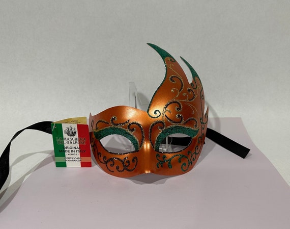 Handcrafted Masquerade Eye Mask Eye La Maschera D… - image 1