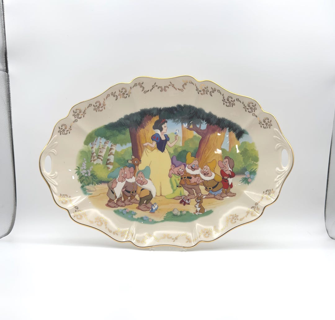 Lenox Disney Showcase Snow White and the Seven Dwarfs Platter