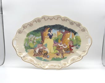 Lenox Snow White and the Seven Dwarfs Oval Presentation Platter