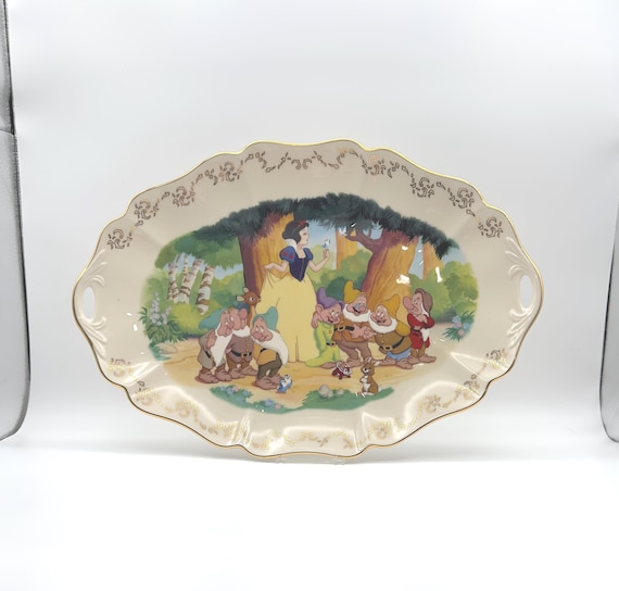 Lenox Snow White and the Seven Dwarfs Oval Presentation Platter