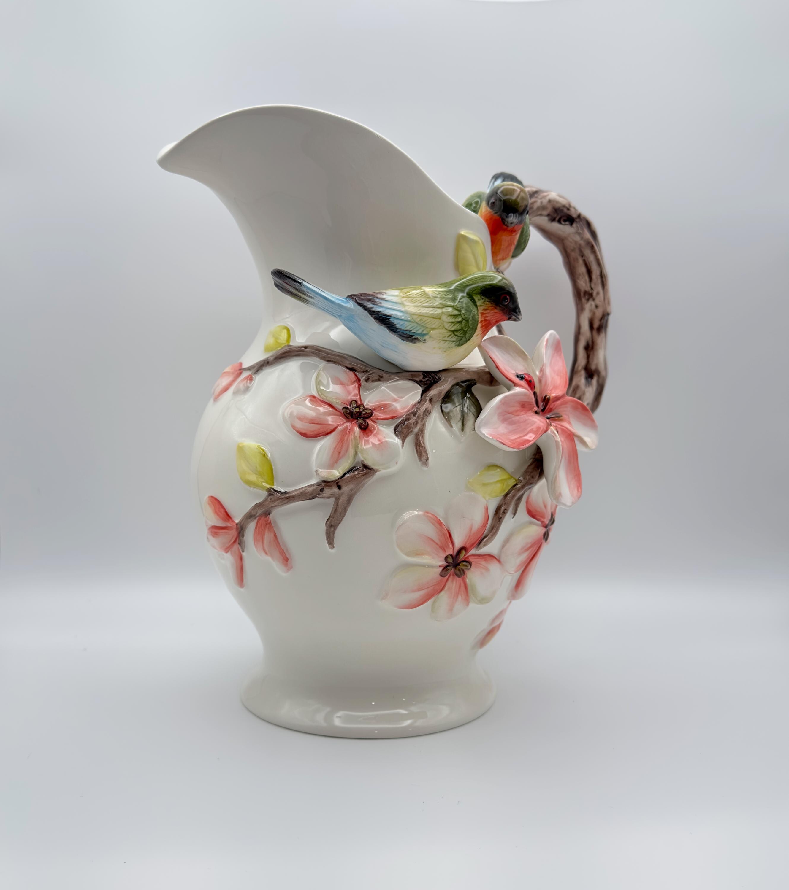 Corner Ruby Botanical Collection Songbird & Cherry Blossom