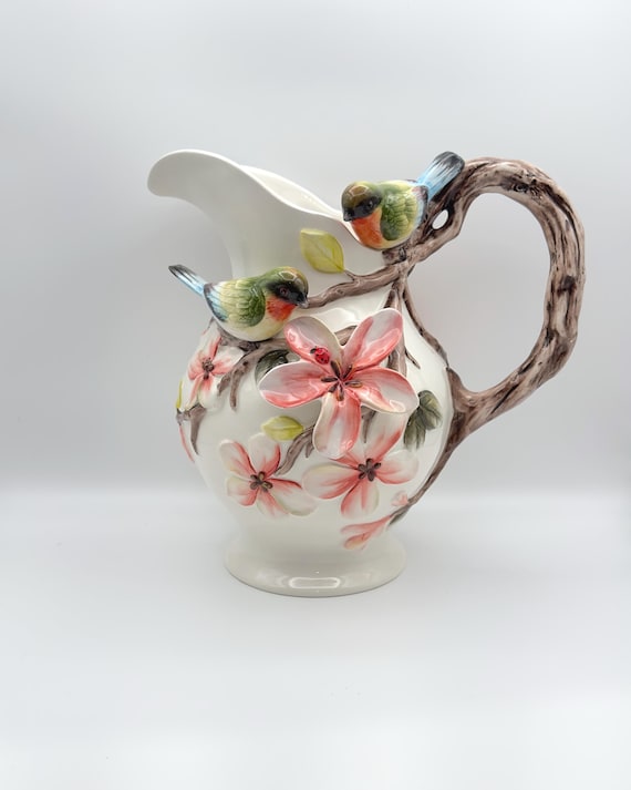Corner Ruby Botanical Collection Songbird & Cherry Blossom