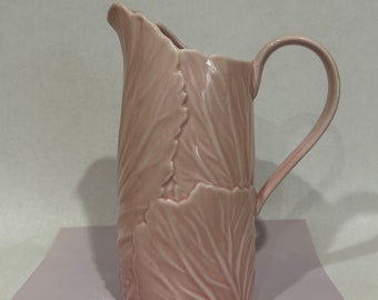 Cabbage Leaves Pitcher for Fine Dining - British Design, Bloom Pottery -