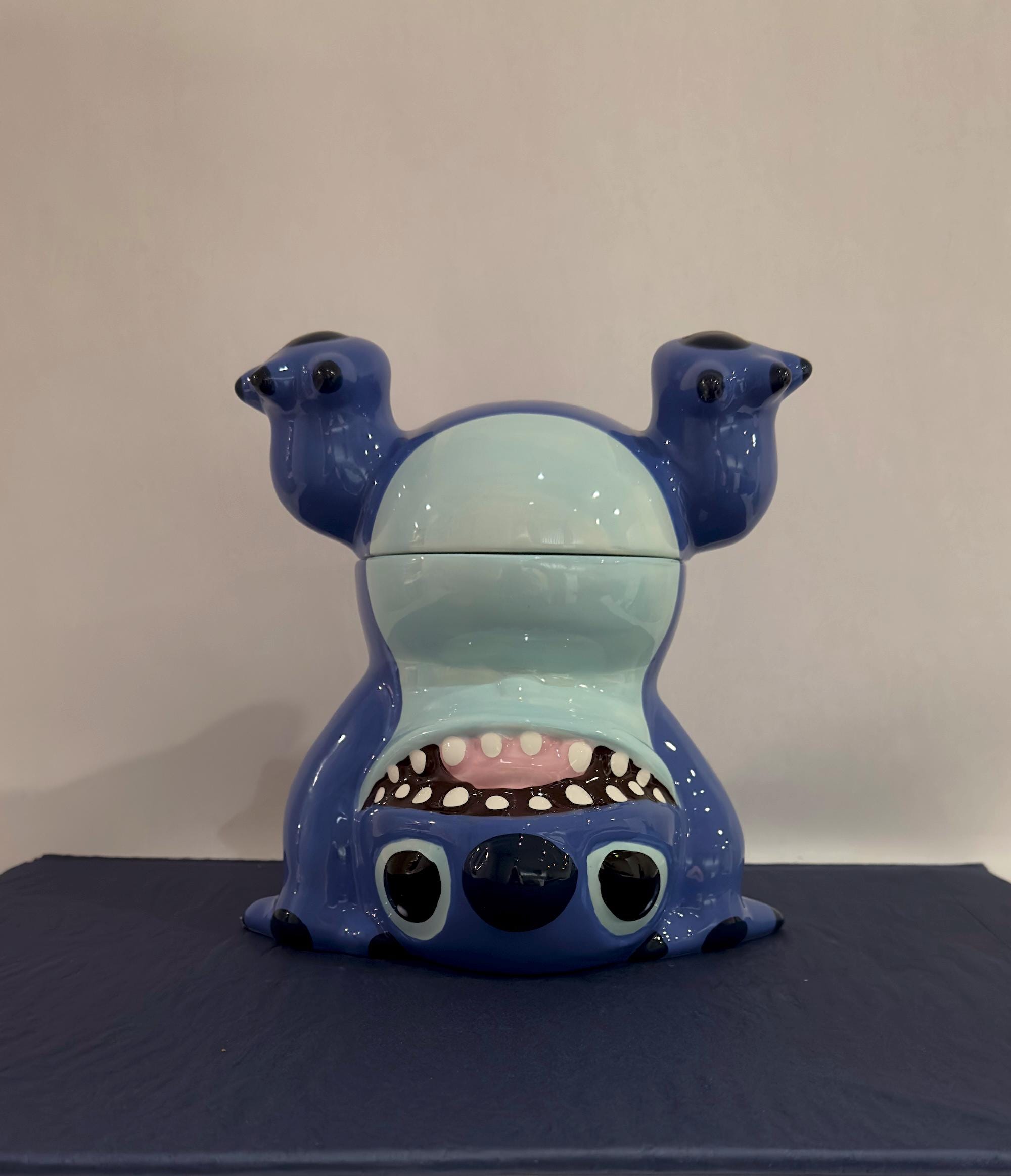 Einzigartige Disney Stitch-Keksdose - Handgefertigter Küchen-Aufbewahrungsbehälter