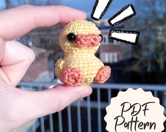 Mini Duckling Amigurumi Crochet Pattern