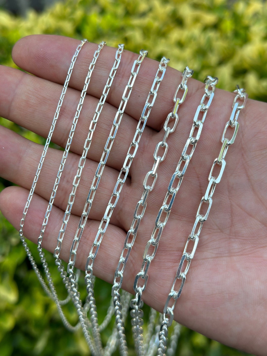アクセサリー Vintage Silver Anker Chain Necklace 925 Anchor Silver Chain Necklace. 28g/1oz, 22' (55cm). Solid