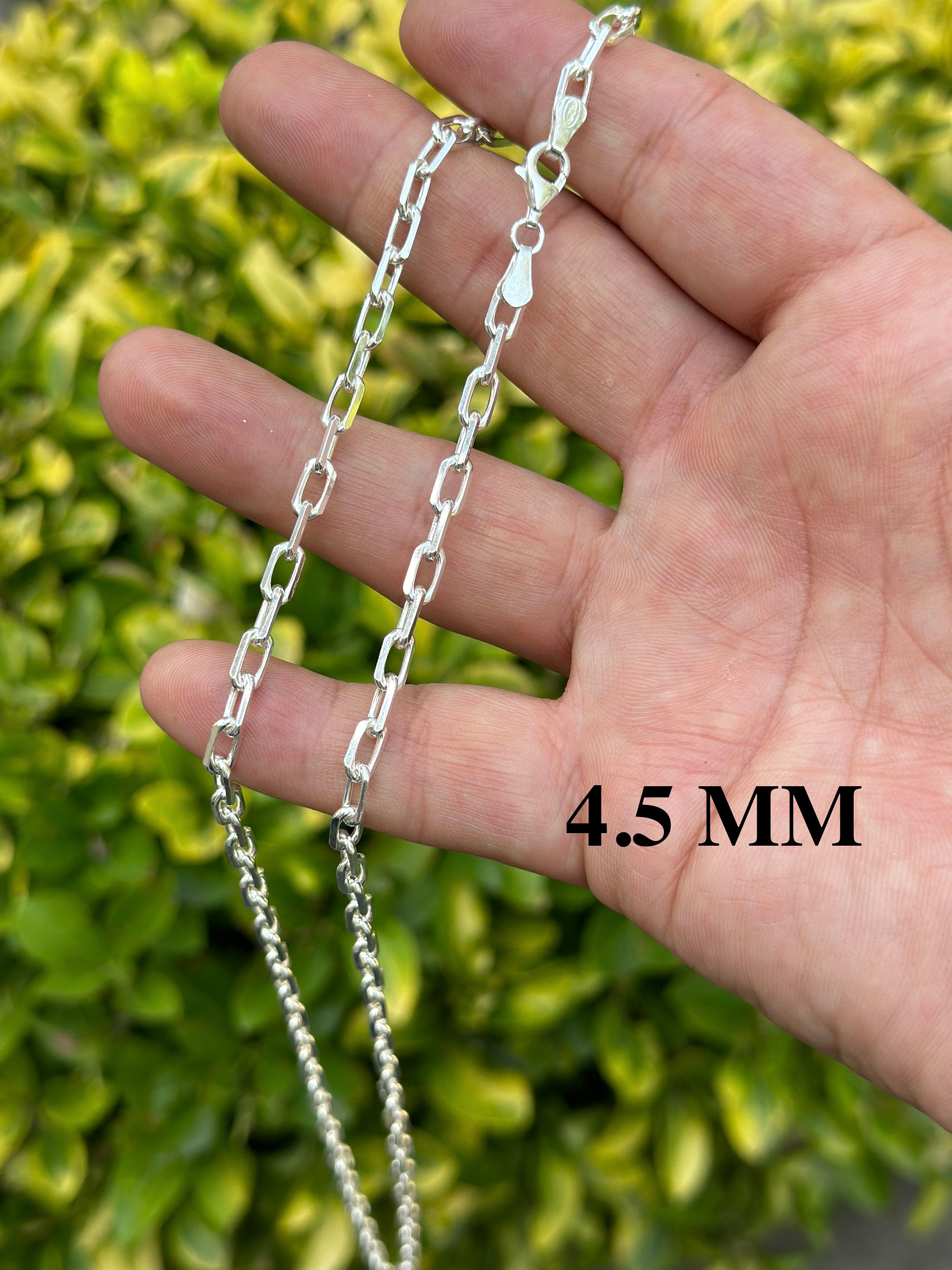 アクセサリー Vintage Silver Anker Chain Necklace 925 Anchor Chain 70.5 Cm 2.4 Mm Vintage Chain 925 Silver Chain