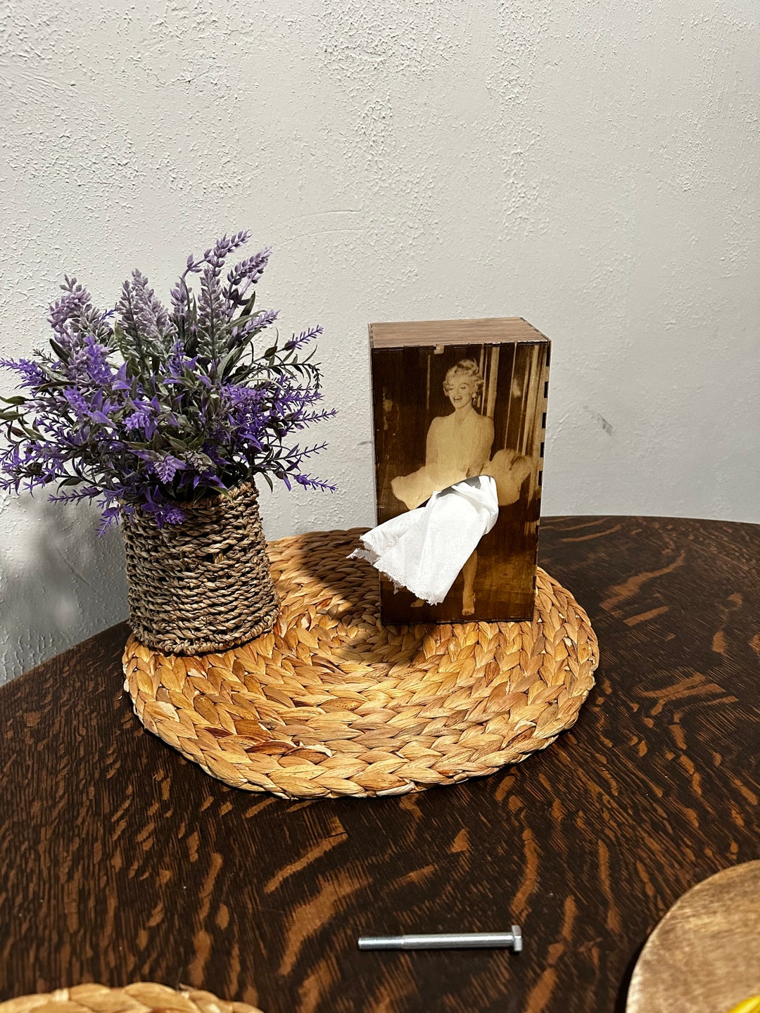 Marilyn Monroe Tissue Box Holder Etsy