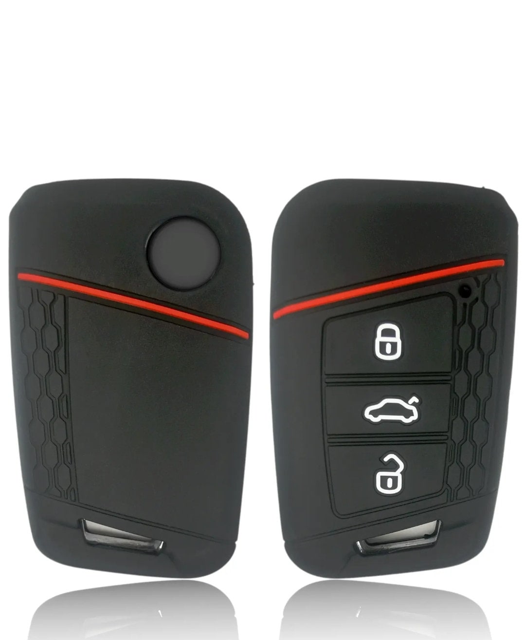 HIBEYO Smartkry Autoschlüssel Hülle passt für Hyundai Schlüsselhülle  Silikon Schlüsselschutz für Hyundai Sonata Nexo DN8 Santa Fe Tucson NX4  Ioniq 2022 fernbedienungen Schlüsseletui 7-Tasten-Silber: :  Elektronik & Foto