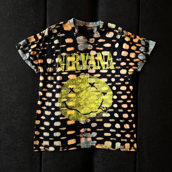 nirvana tie dye shirt