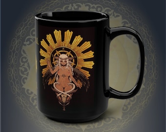 Sexy Baphomet Anime Girl Mug
