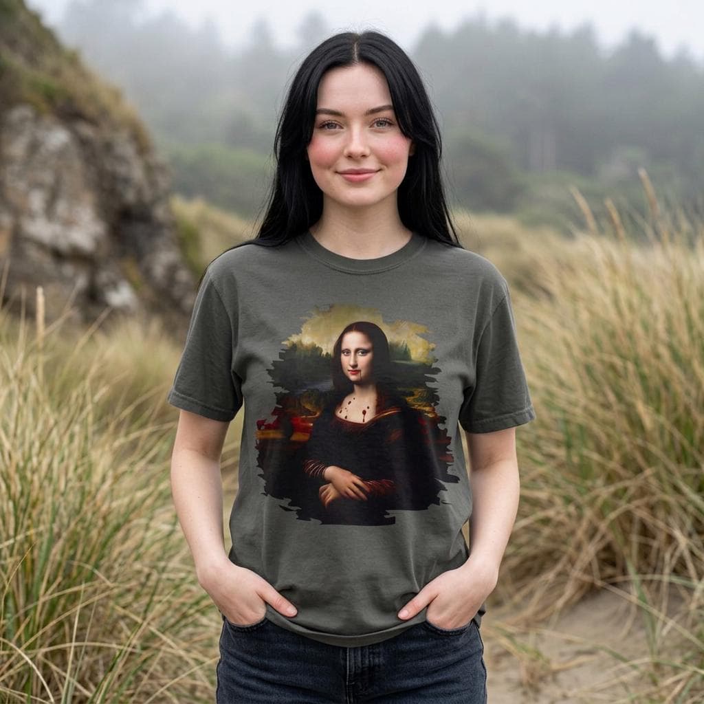 Mona lisa gym shirt - Etsy 日本