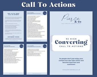 92 High Converting Call-to-Actions - The Ultimate Guide for Social Media & Email Engagement