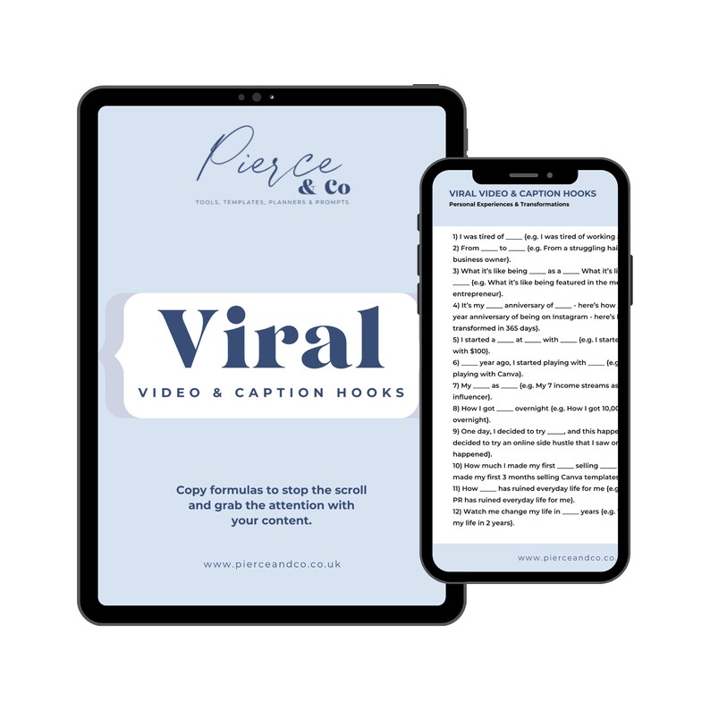 150 Viral Video & Caption Hooks for Instagram and Tiktok - the Ultimate ...