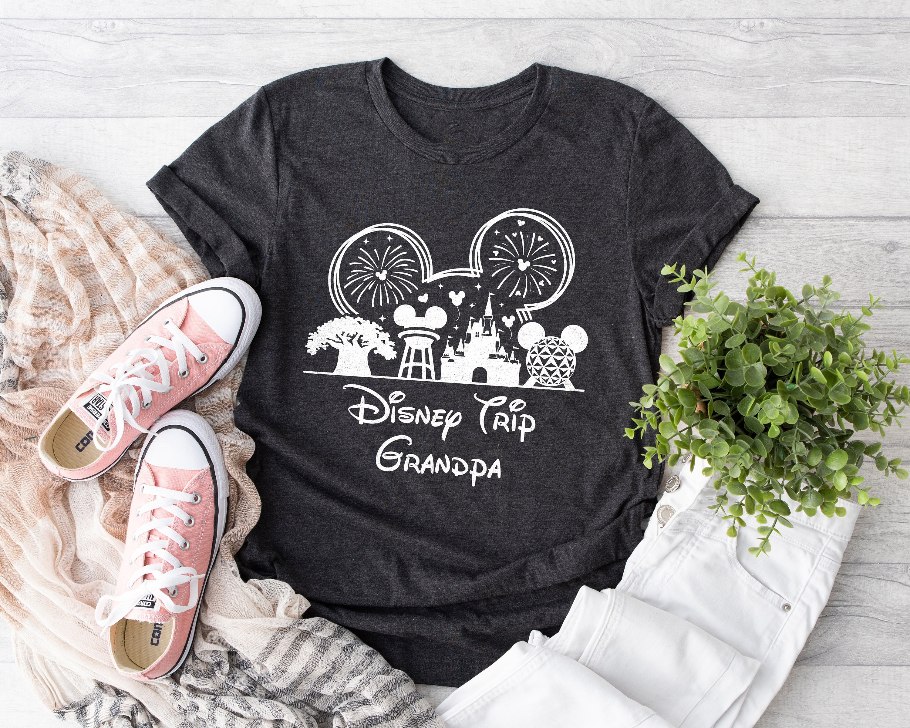 Discover Maglietta personalizzate Disney Trip 2024, Famiglia Disneyland