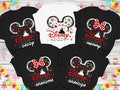 Disney 2024 Christmas Shirt, Custom Disney Family Christmas Shirt, Mickey Minnie Christmas Tees, Christmas Family Shirt, Disneyland Chrismas