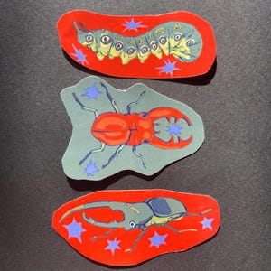 Bug Stickers Waterproof / Vinyl