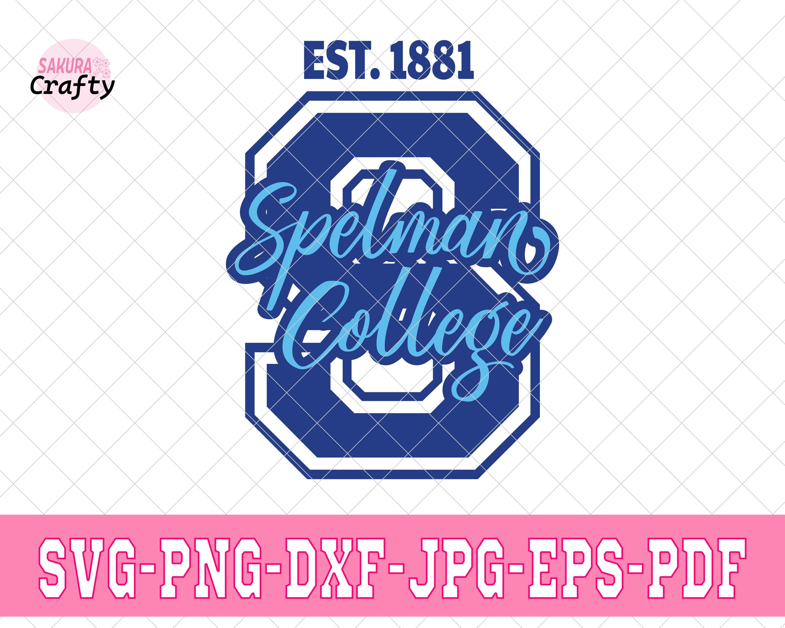 Spelman College Svg, S Svg, SC 1881 Svg, HBCU Svg, Clipart, Digital ...