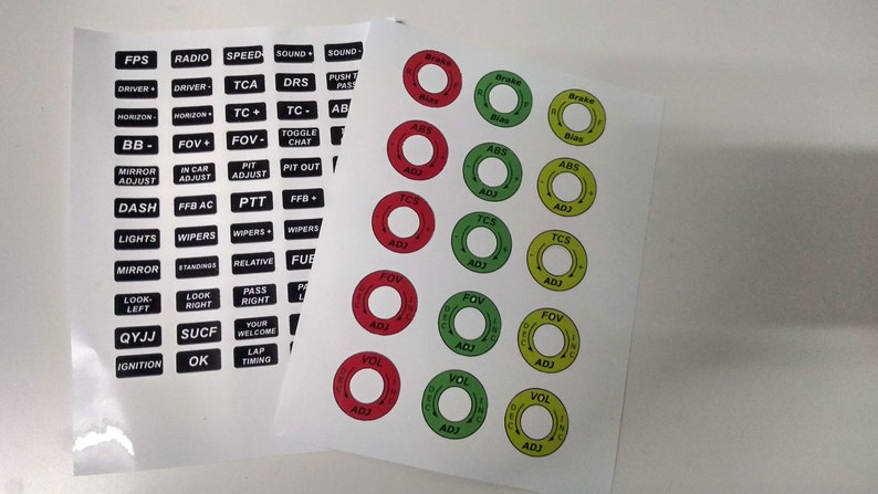 Sim Racing 14 Button Button Box With Push Button Rotary Encoders and ...