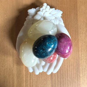 Vintage Alabaster Eggs