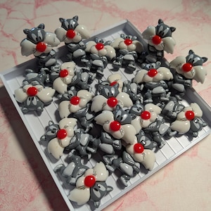 Looney-Inspired Chibi Charms – 4cm Acrylic Craft Supplies