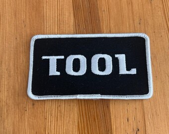Vintage 00s tool Band Small Patch Memorabilia New
