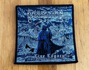 Vintage anni 2000 Dissezione live Legacy Black Metal Band Piccola toppa Memorabilia Nuovo