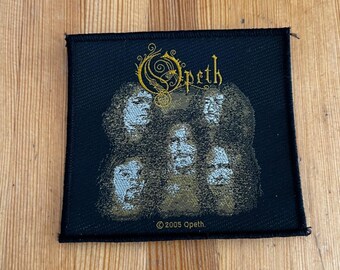 Vintage Opeth metalen band jaren 00 kleine patch memorabilia nieuw