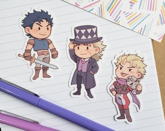 Lil Phantom Gentlemen Stickers