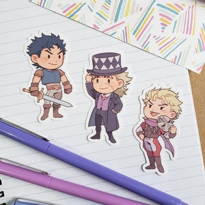 Lil Phantom Gentlemen Stickers