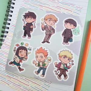 MP Die Cuts & Sticker Sheet