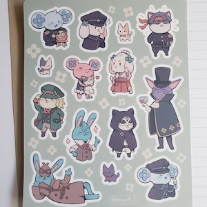 Mini TGAA/DGS Sticker Sheet