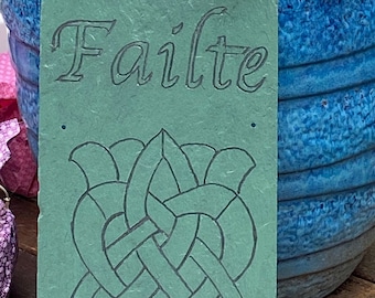 Failte! (Welcome in Gaelic)