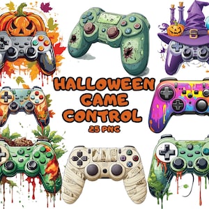 Controllo del gioco di Halloween, pacchetto di sublimazione del giocatore, maglietta del giocatore PNG, controller di gioco per videogiochi png, giorno del gioco png, giocatore divertente png Play Station